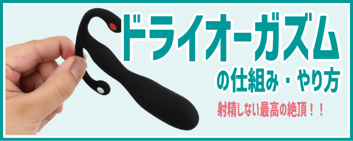 ドライオーガズムの仕組みとやり方 正しいオナニーの仕方